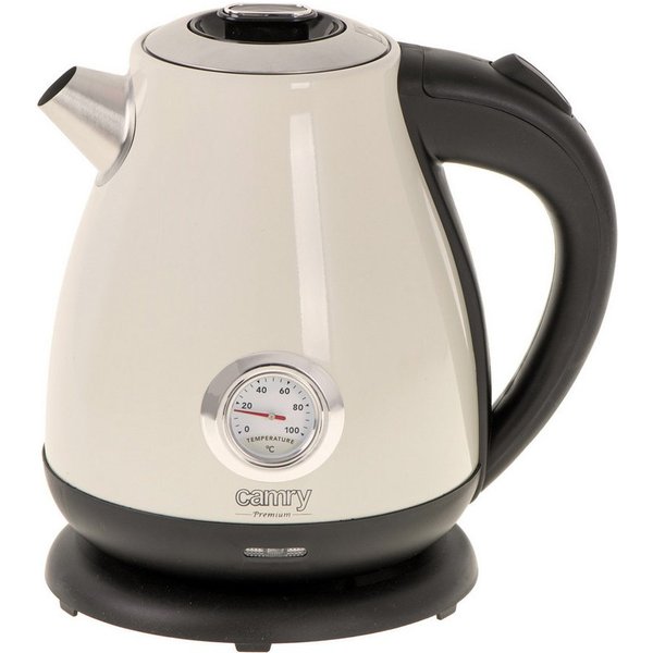 Camry Wasserkocher Camry CR 1344c Wasserkocher 1,7 Liter creme