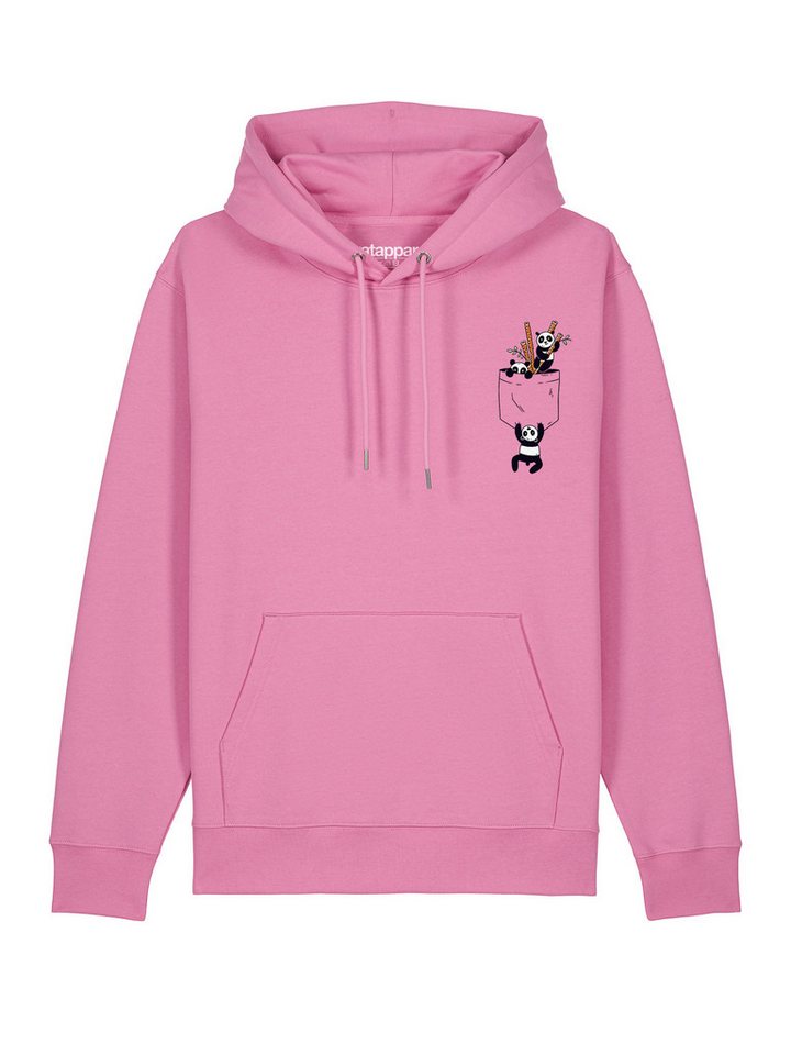 wat? Apparel Hoodie Pocket Pandas – Bild 2 von 4