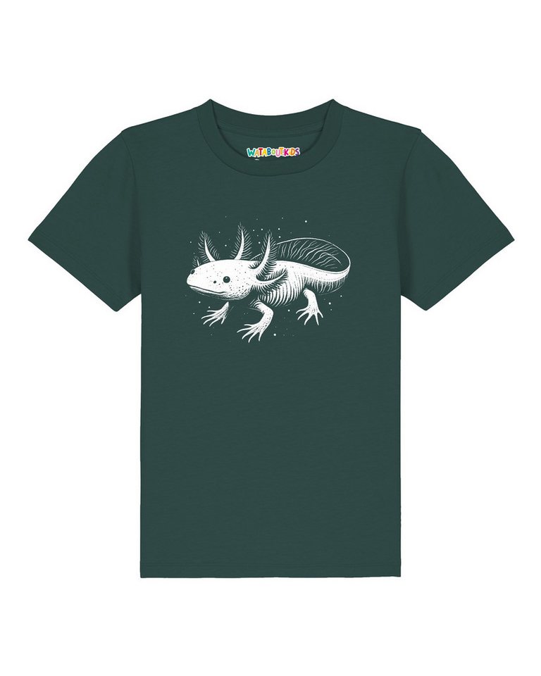wat? Apparel T-Shirt Axolotl – Bild 2 von 3