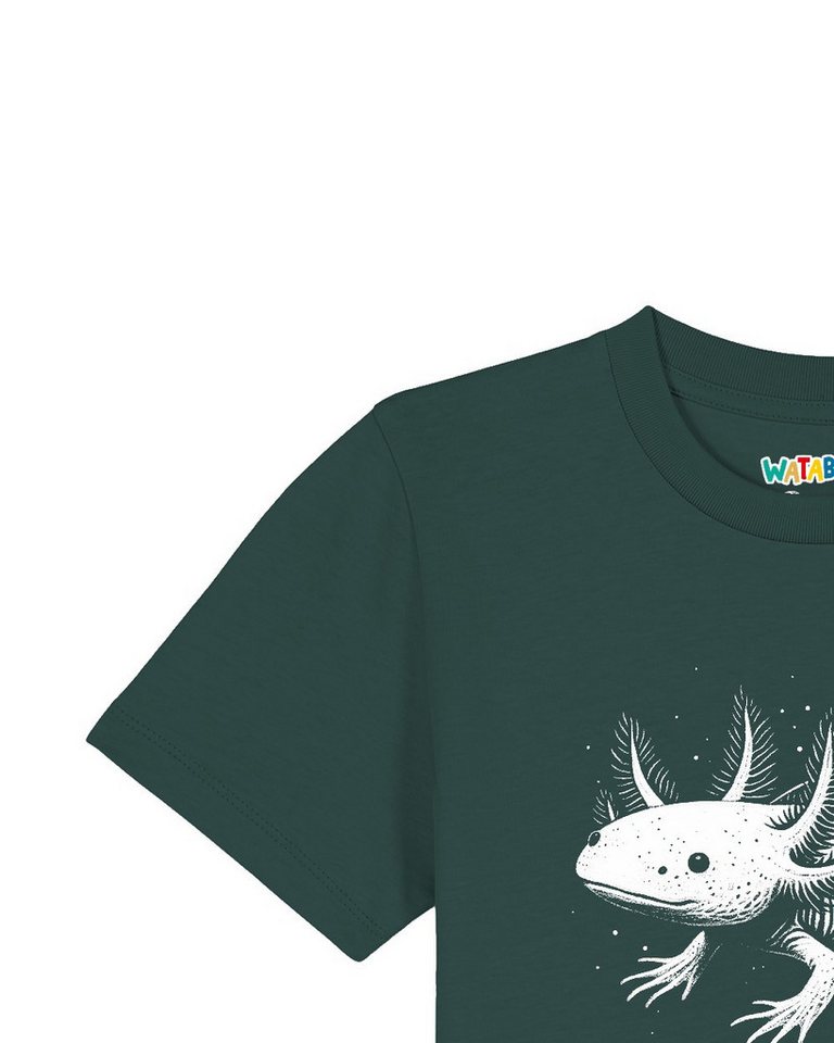 wat? Apparel T-Shirt Axolotl – Bild 3 von 3