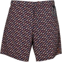 WAVEBREAKER Herren Badebermuda Shorts, Größe S in Schwarz