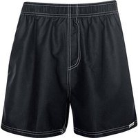 WAVEBREAKER Herren Badebermuda Shorts, Größe XXL in Schwarz