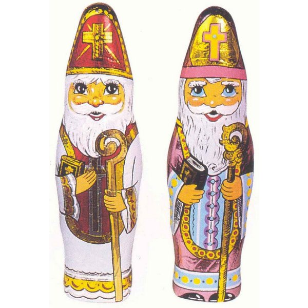 WAWI Schokolade, WAWI Bischof Schokoladenhohlfigur aus Vollmilchschokolade 60g