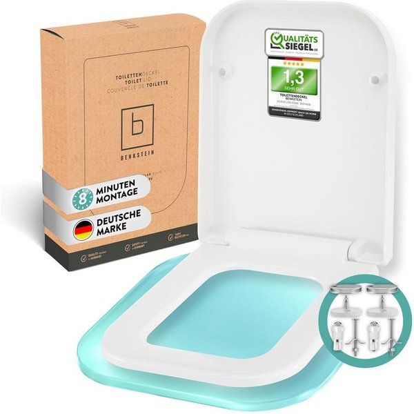Benkstein WC-Sitz BENKSTEIN WC-Sitz aus robustem Duroplast (9-St), BENKSTEIN WC-Sitz aus robustem Duroplast