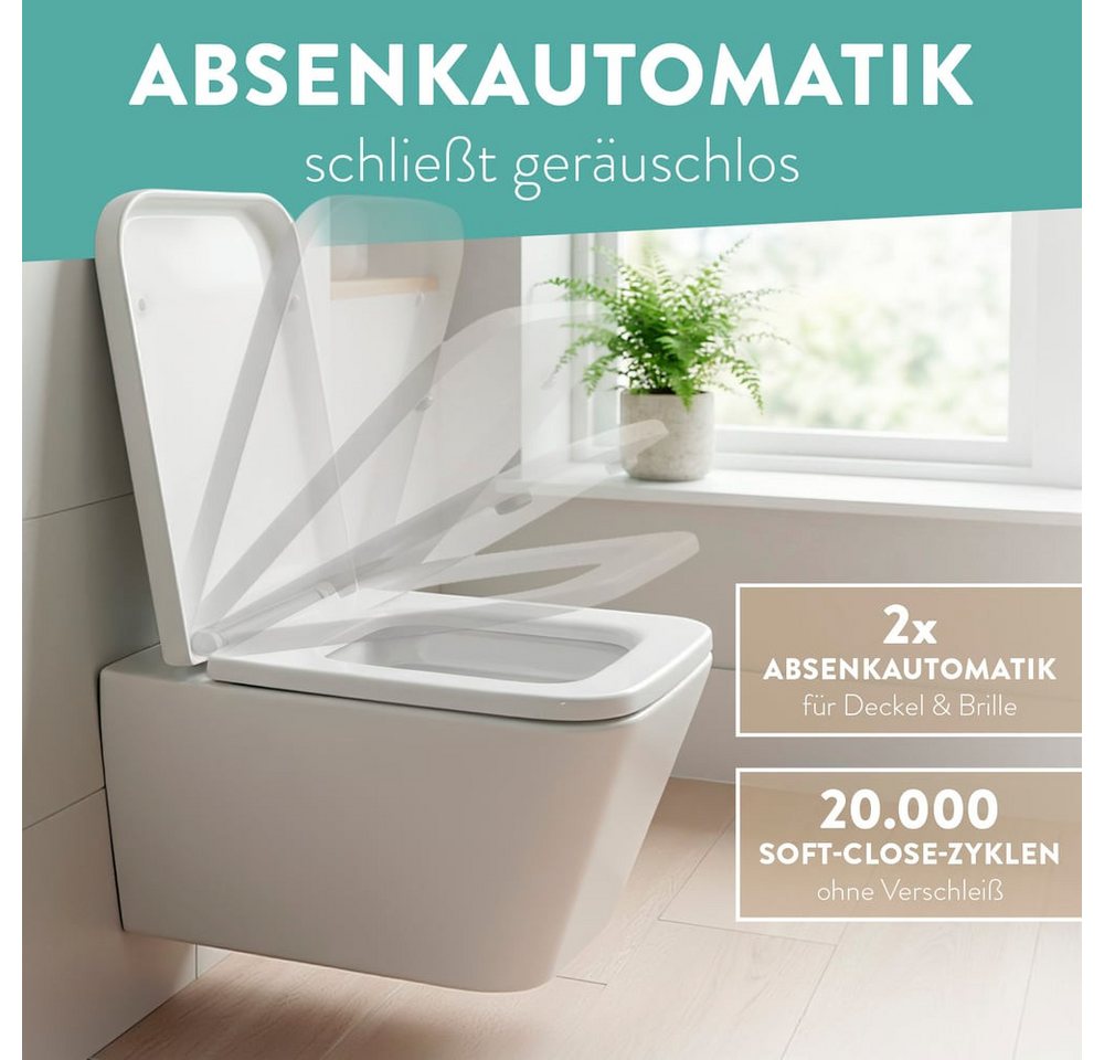 Benkstein WC-Sitz BENKSTEIN WC-Sitz aus robustem Duroplast (9-St), BENKSTEIN WC-Sitz aus robustem Duroplast – Bild 3 von 5