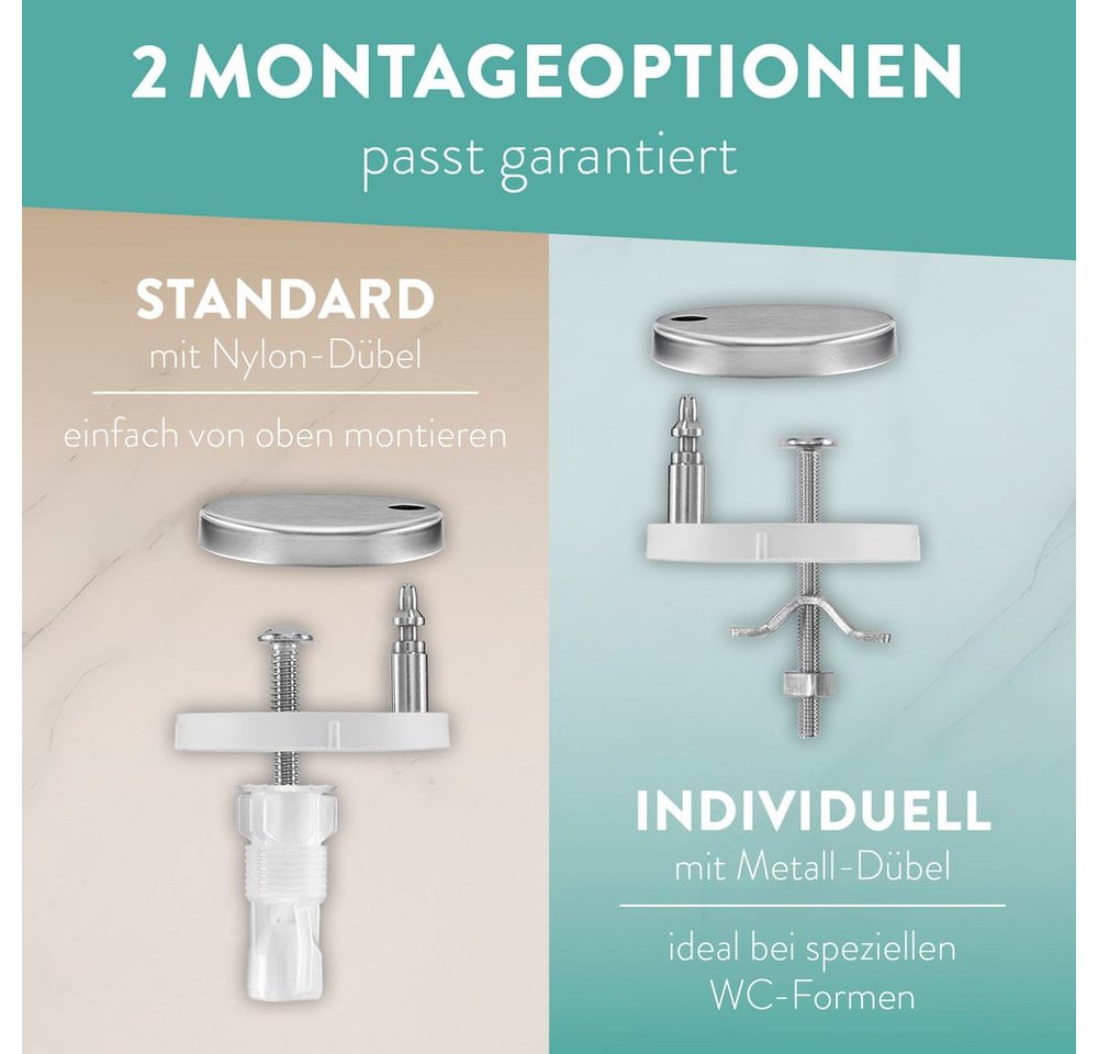 Benkstein WC-Sitz BENKSTEIN WC-Sitz aus robustem Duroplast (9-St), BENKSTEIN WC-Sitz aus robustem Duroplast – Bild 5 von 5