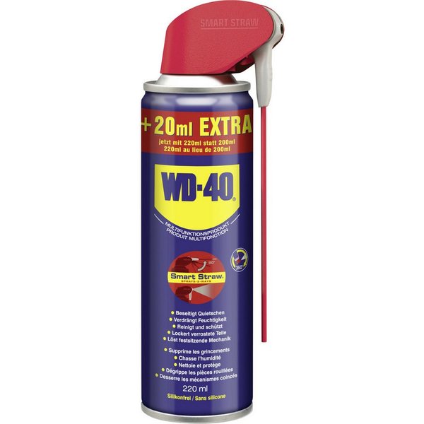 WD-40 Schmierfett WD40 Multifunktionsprodukt Smart Straw 200+20ml