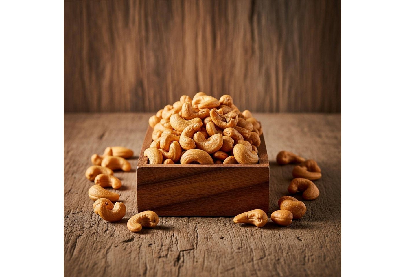 We_Natur Knabberei Cashewkerne, geröstet und gesalzen 800gr, 800 g, 100 % Natürlich, Neue Ernte – Bild 3 von 5