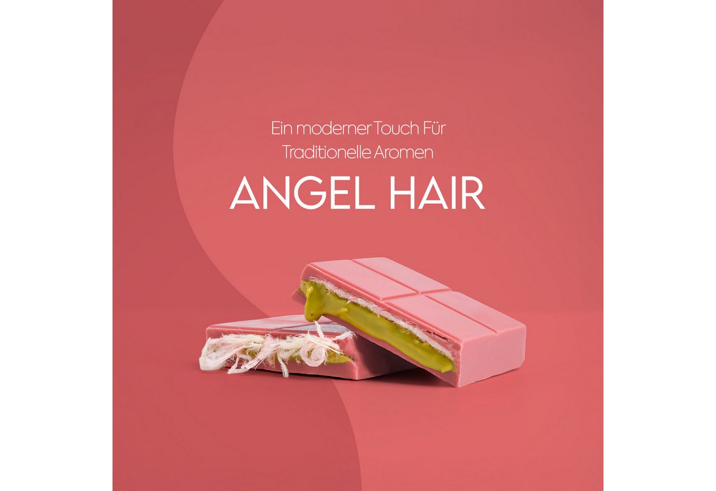 We_Natur Schokolade Schokolade-Schokolade mit Pistazien, Erdbeergeschmack, Pişmaniye 180g, 180 g – Bild 3 von 5