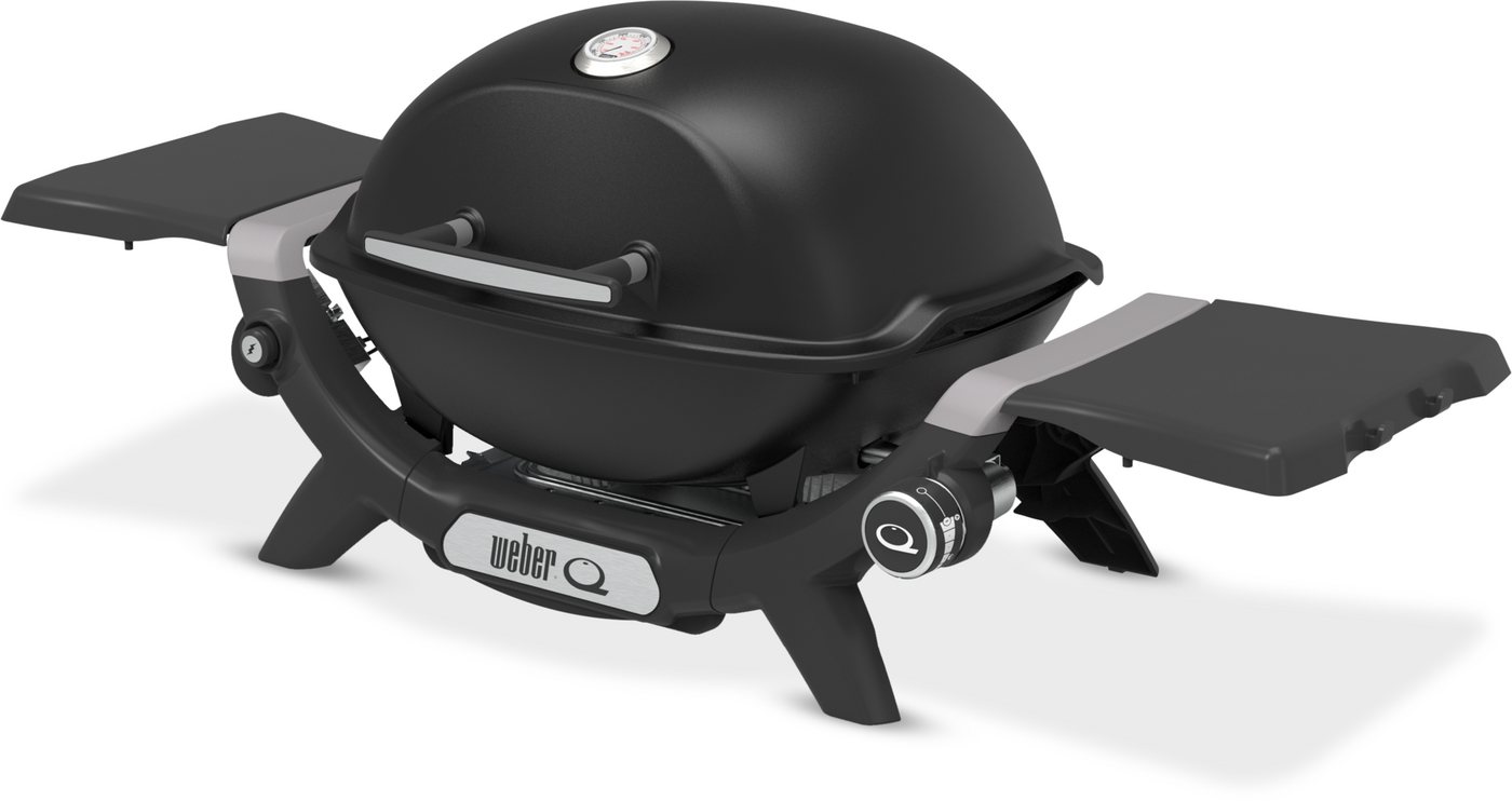 Weber Gasgrill Q1200N, Mit Deckelthermometer und abnehmbaren Seitentischen – Bild 3 von 3