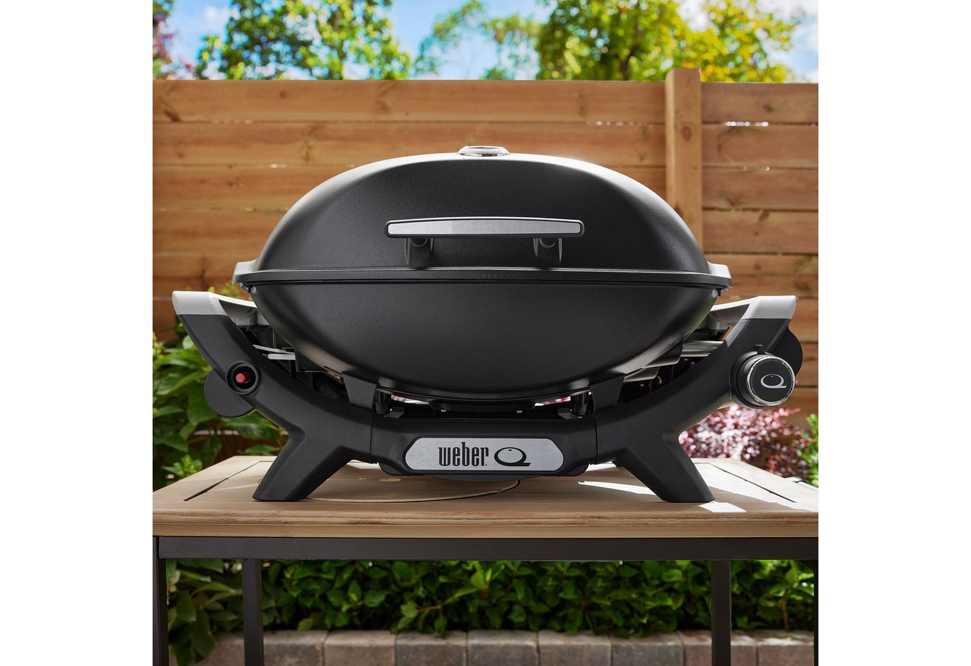 Weber Gasgrill Q2100N, Mit Deckelthermometer – Bild 5 von 5