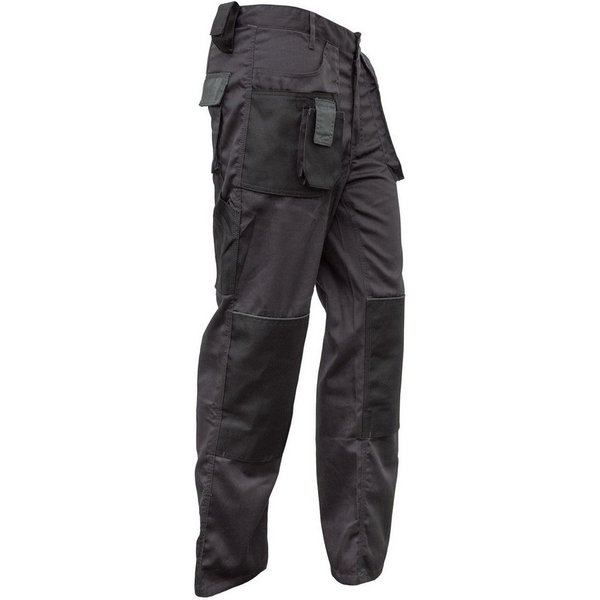 Weber GmbH Arbeitshose Weber leichte und komfortable Servicehose lang elastischer Bund, breite Gürtelschlaufen