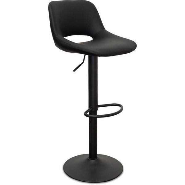 Weber GmbH Barhocker Weber Barhocker schwarz (1 St), bis 120kg, integrierte Fußstütze