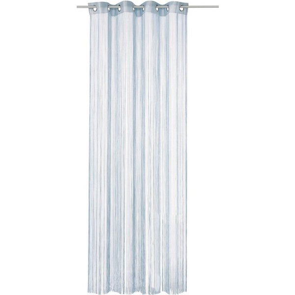 Weckbrodt Fadenvorhang Leon (1 St), Ösen, transparent, Fadengardine, Insektenschutz, transparent, kürzbar, Store