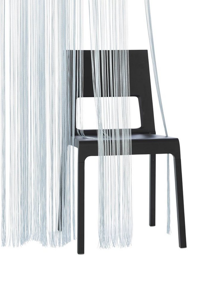 Weckbrodt Fadenvorhang Leon (1 St), Ösen, transparent, Fadengardine, Insektenschutz, transparent, kürzbar, Store – Bild 5 von 5