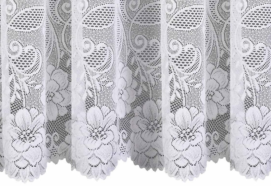 Weckbrodt Gardine Rostock (1 St), Kräuselband, halbtransparent, Jacquard, Jacquard, strukturiert, Allover, Motiv, Bordüre, nach Maß, Store – Bild 2 von 4