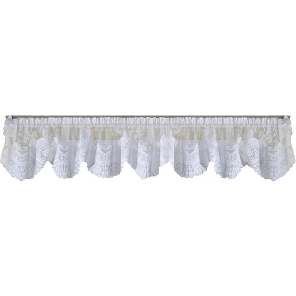 Weckbrodt Querbehang Siena (1 St), Kräuselband, halbtransparent, Jacquard, Jacquard, strukturiert, halbtransparent, Bordüre,Kante, Gardine, Store