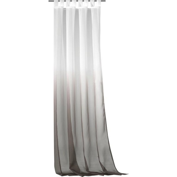 Weckbrodt Vorhang Maischa (1 St), Schlaufen, transparent, Voile, Voile, transparent mit Farbverlauf, Gardine, Store
