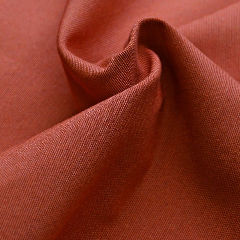 Weckbrodt Vorhang Sento (1 St), Schlaufen, blickdicht, Baumwolle, blickdicht, matte Struktur, unifarben, Gardine, Store – Bild 3 von 5