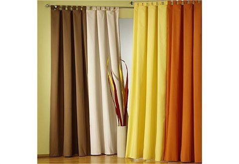 Weckbrodt Vorhang Vito (1 St), Schlaufen, blickdicht, Satin, Microvelour, blickdicht, Unifarben, Gardine, Store – Bild 3 von 5