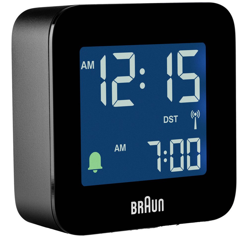 Braun Wecker Braun BC08B-DCF Funk Wecker Schwarz negatives Display – Bild 2 von 5