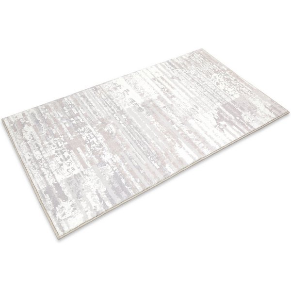 Wecon home Badematte Mauri, Höhe 5 mm, Polyester, rechteckig, Vintage Design, waschbar, rutschfest, schnell trocknend, Badteppich