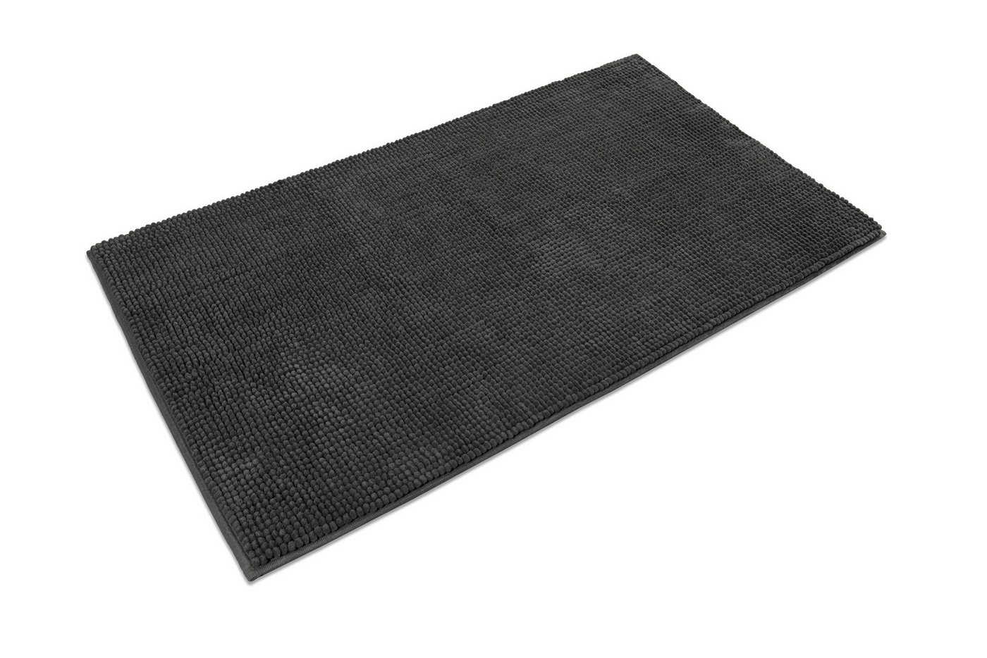 Wecon home Basics Badematte Balu, Badezimmer Teppich, Badvorleger, Höhe 14 mm, rutschhemmend beschichtet, fußbodenheizungsgeeignet, Polyester, rechteckig, Cheni – Bild 4 von 5