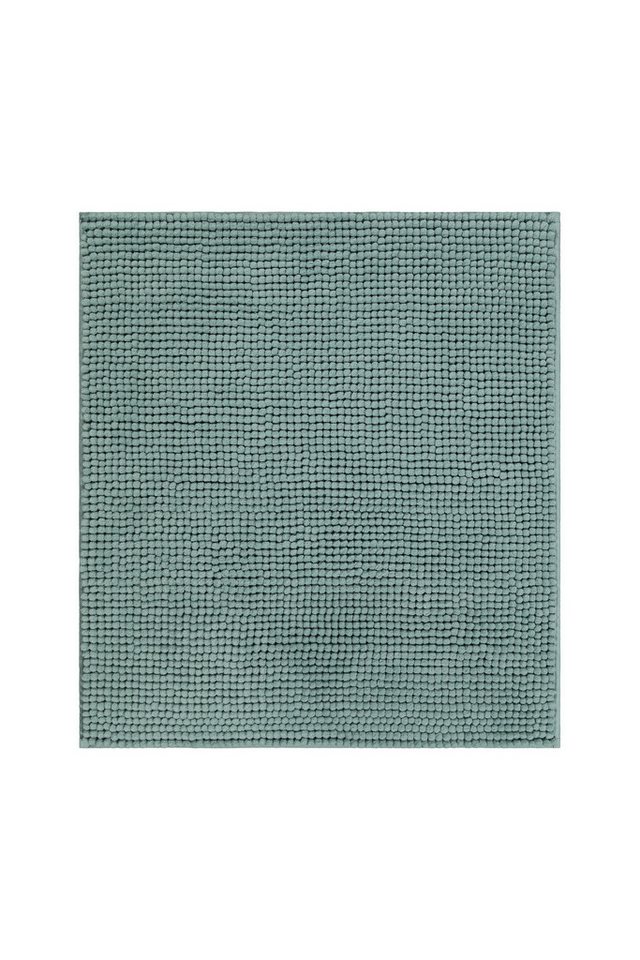 Wecon home Basics Badematte Balu, Badezimmer Teppich, Badvorleger, Höhe 14 mm, rutschhemmend beschichtet, fußbodenheizungsgeeignet, Polyester, rechteckig, Cheni – Bild 5 von 5
