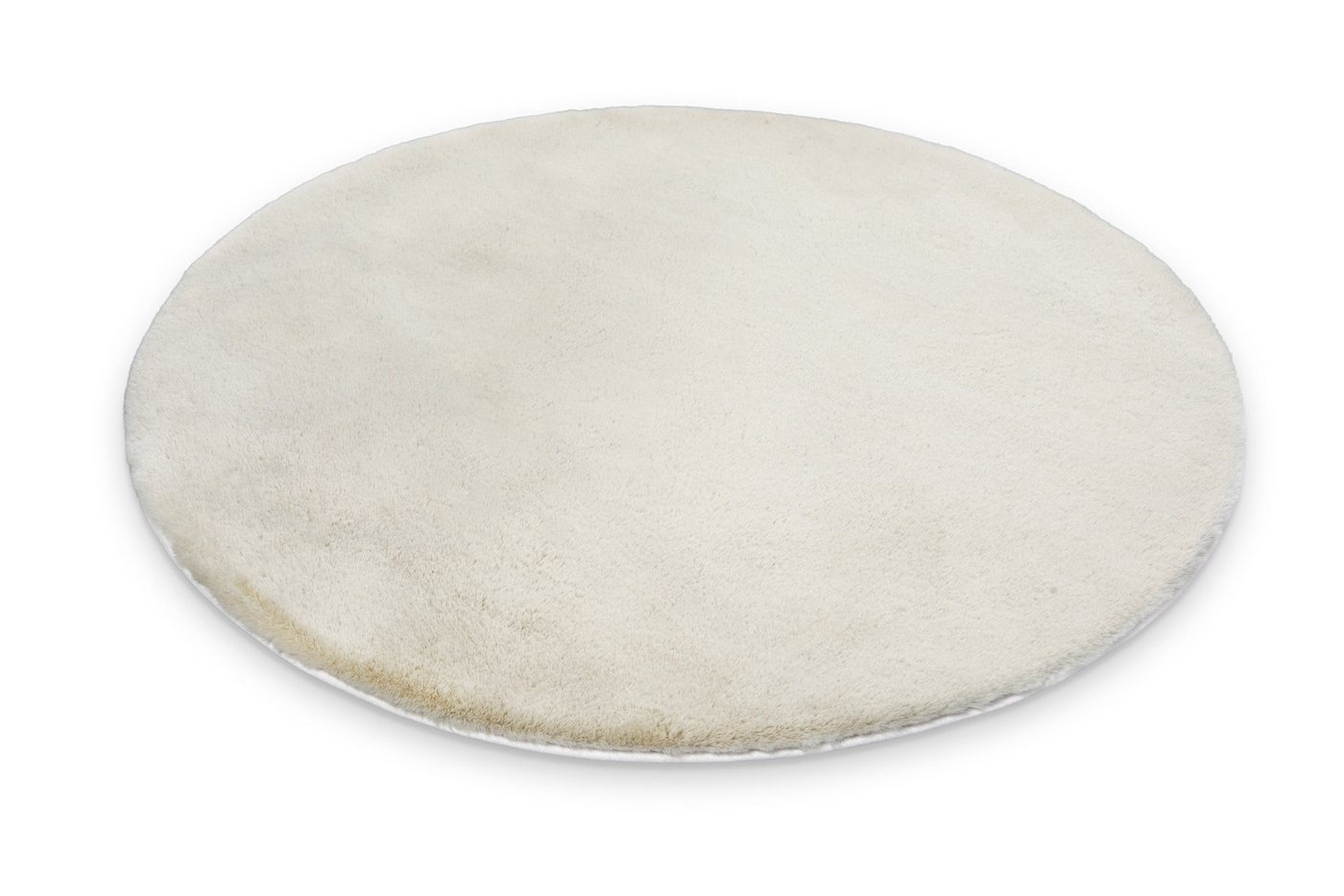 Wecon home Basics Badematte Emil, Höhe 25 mm, Polyester, rund, waschbar, rutschfest, strapazierfähig, pflegeleicht und super weich – Bild 3 von 5