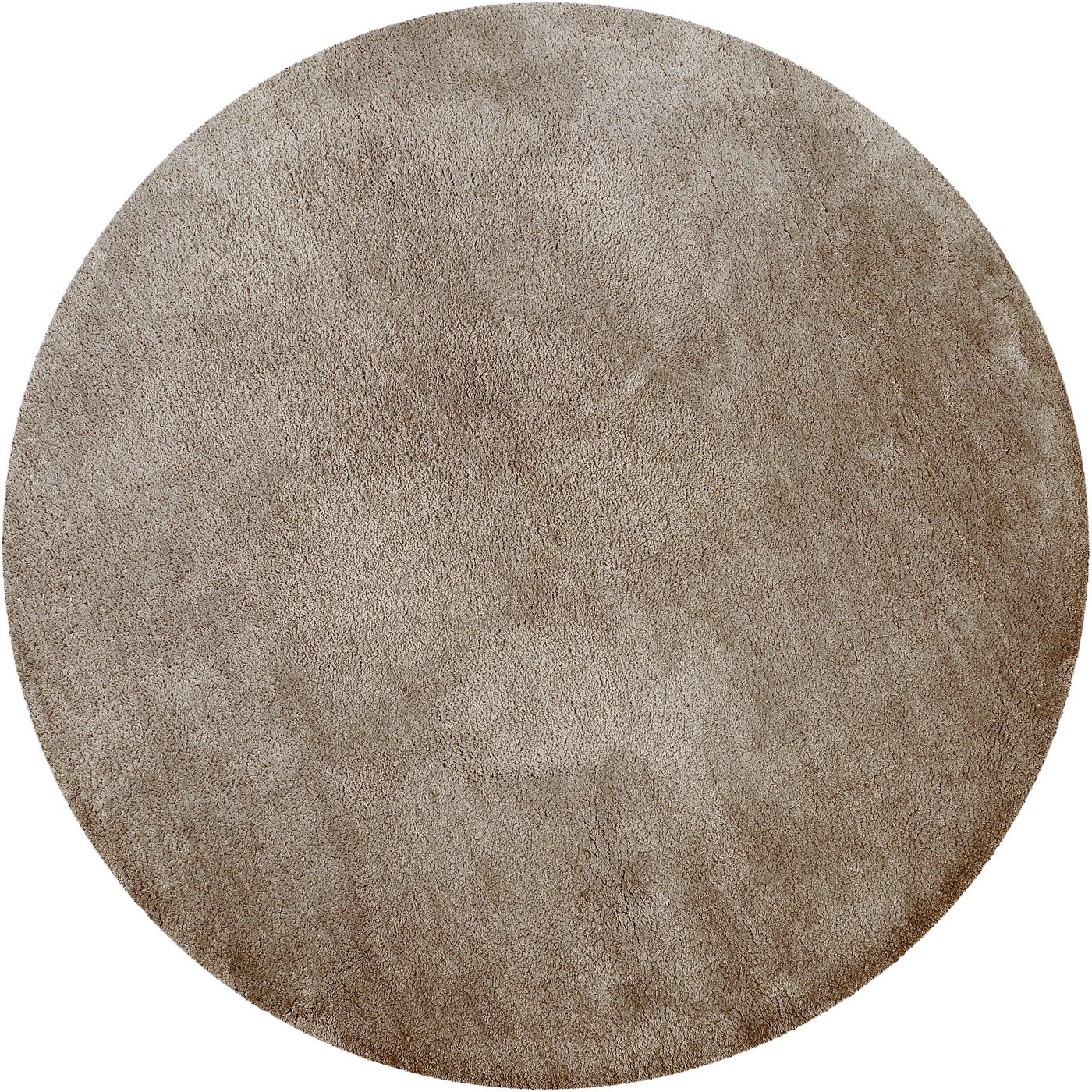 Wecon home Basics Badematte Joris, Höhe 20 mm, rutschhemmend beschichtet, strapazierfähig, Polyester, rund, waschbar, viele Größen, Badezimmerteppich, uni – Bild 3 von 5