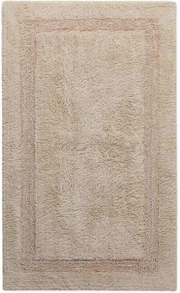 Wecon home Basics Badematte Knut, Höhe 20 mm, Baumwolle, rechteckig, waschbar, rutschfest, strapazierfähig, pflegeleicht, Bordüre, weich – Bild 4 von 5