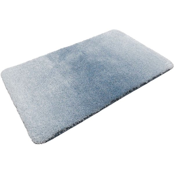 Wecon home Basics Badematte Luuk WB-2705, Höhe 25 mm, rutschhemmend beschichtet, schnell trocknend, fußbodenheizungsgeeignet, Polyester, trendiger Farbverlauf, 