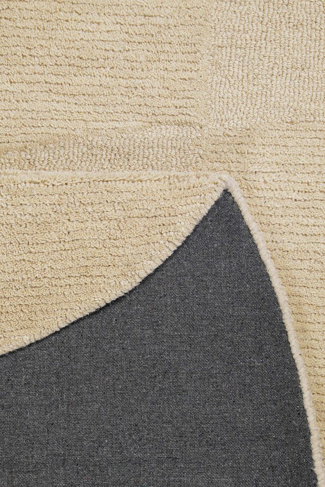 Wecon home Teppich Dodo, rechteckig, Höhe: 10 mm, Wollteppich, asymmetrisch, hochwertig, handgetuftet, robust, modern – Bild 4 von 5