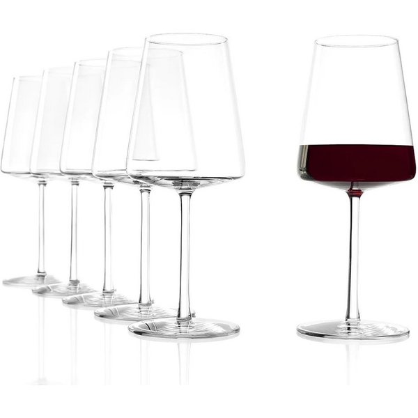 Stölzle Weinglas Stölzle Lausitz Power Rotweinkelch 6er Set, Glas