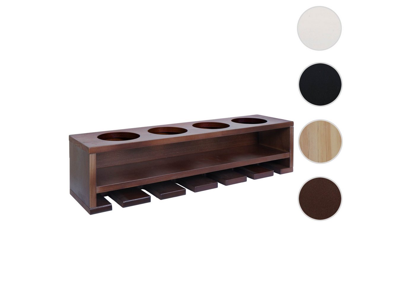 MCW Weinregal MCW-P21, Platzsparende Wandbar – Bild 3 von 5