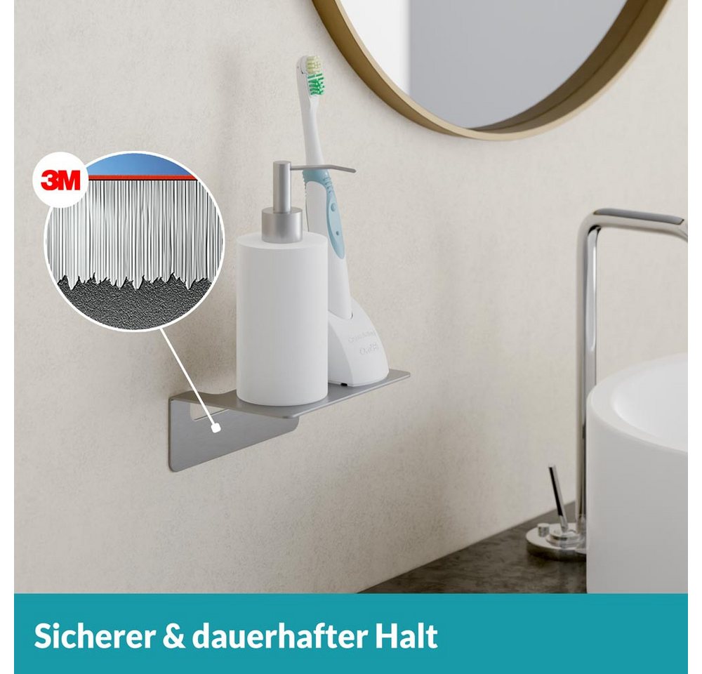 WEISSENSTEIN Badregal Ablage ohne Bohren – Bild 5 von 5
