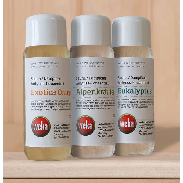 weka Aufgusskonzentrat, 750 ml, (3-St), je 250ml