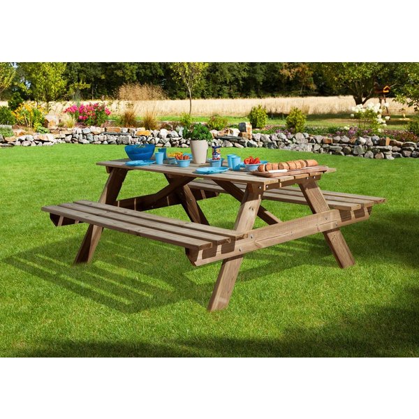 weka Garten-Essgruppe, Tischgröße BxTxH: 181x63x72 cm