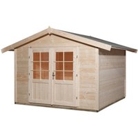 WEKA Gartenhaus »Falko«, aus Fichtenholz, 300 x 295 x 249 cm