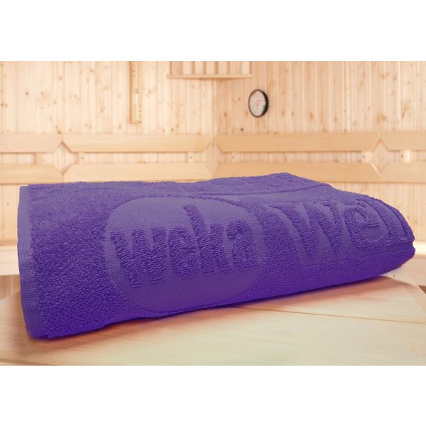 weka Saunatuch Viola, Walkfrottee (1-St), BxL: 70x180 cm