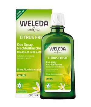 WELEDA Bio-Deo-Spray "Citrus Fresh" Nachfüllflasche, 200 ml