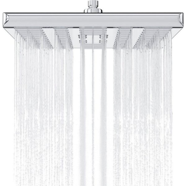 Wellgro Duschbrause Regendusche ABS-Kunststoff