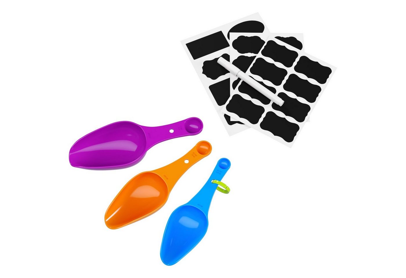 Wellgro Vorratsdose Vorratsdosen Set, (16-tlg) – Bild 4 von 5