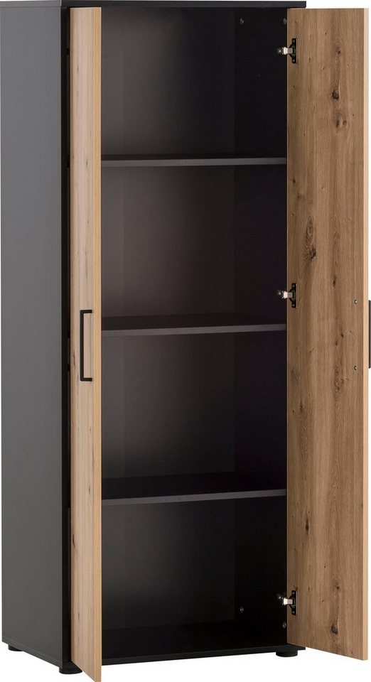 welltime Aktenschrank Aino, Hochschrank, Made in Germany, B: 65,1 cm Solide Verarbeitung - Dieses Produkt ist in Deutschland gefertigt – Bild 2 von 5