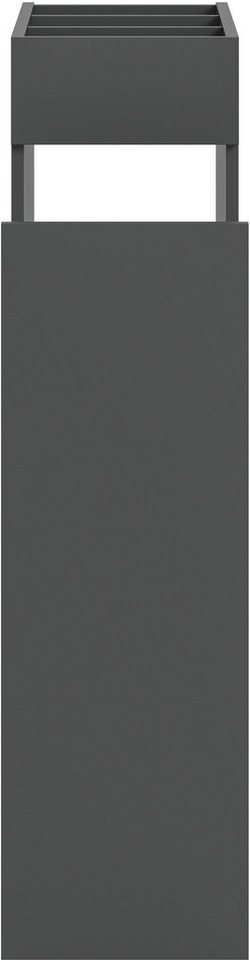 welltime Anbauregal FALAS, Höhe 101cm, Apothekerauszug, 3 offene Ablagefächer, 1-tlg., Anstellregal, Regal, Schrank, Badzimmerschrank, Minischrank, Organizer – Bild 4 von 5