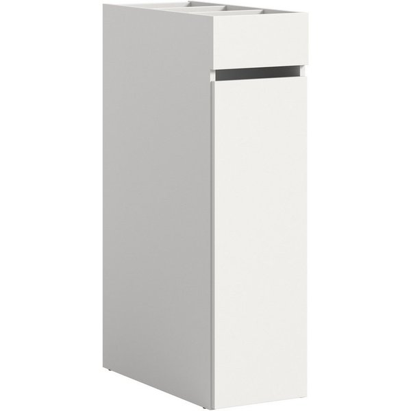 welltime Anbauregal FALAS, Höhe 101cm, Apothekerauszug, 3 offene Ablagefächer, 1-tlg., Anstellregal, Regal, Schrank, Badzimmerschrank, Minischrank, Organizer