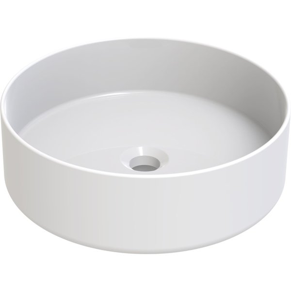 welltime Aufsatzwaschbecken RONDO, NANO Glasur