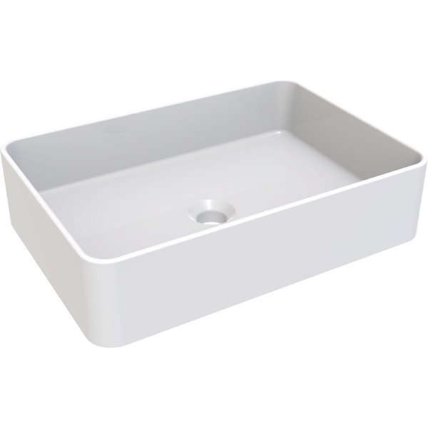 welltime Aufsatzwaschbecken, NANO Glasur