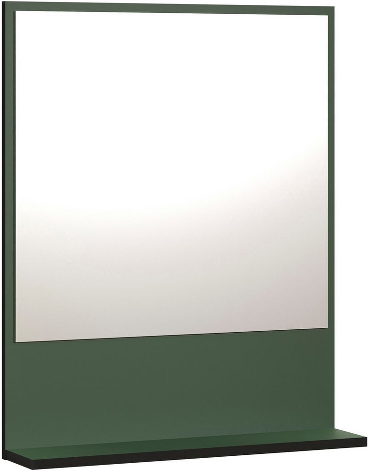 welltime Badspiegel Amrum, Wandspiegel mit Ablage - (B/T/H) wahlweise 60 bis 80/14/74 cm – Bild 2 von 5