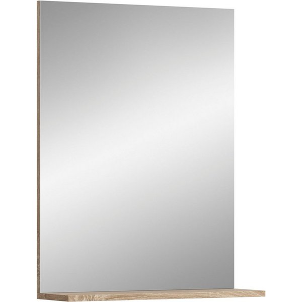 welltime Badspiegel SIENA, Breite 60cm, 1 Ablageboden, hochwertiges Spiegelglas (TOPSELLER), in verschiedenen Farben erhältlich, Badmöbel, Spiegel, Badezimmer